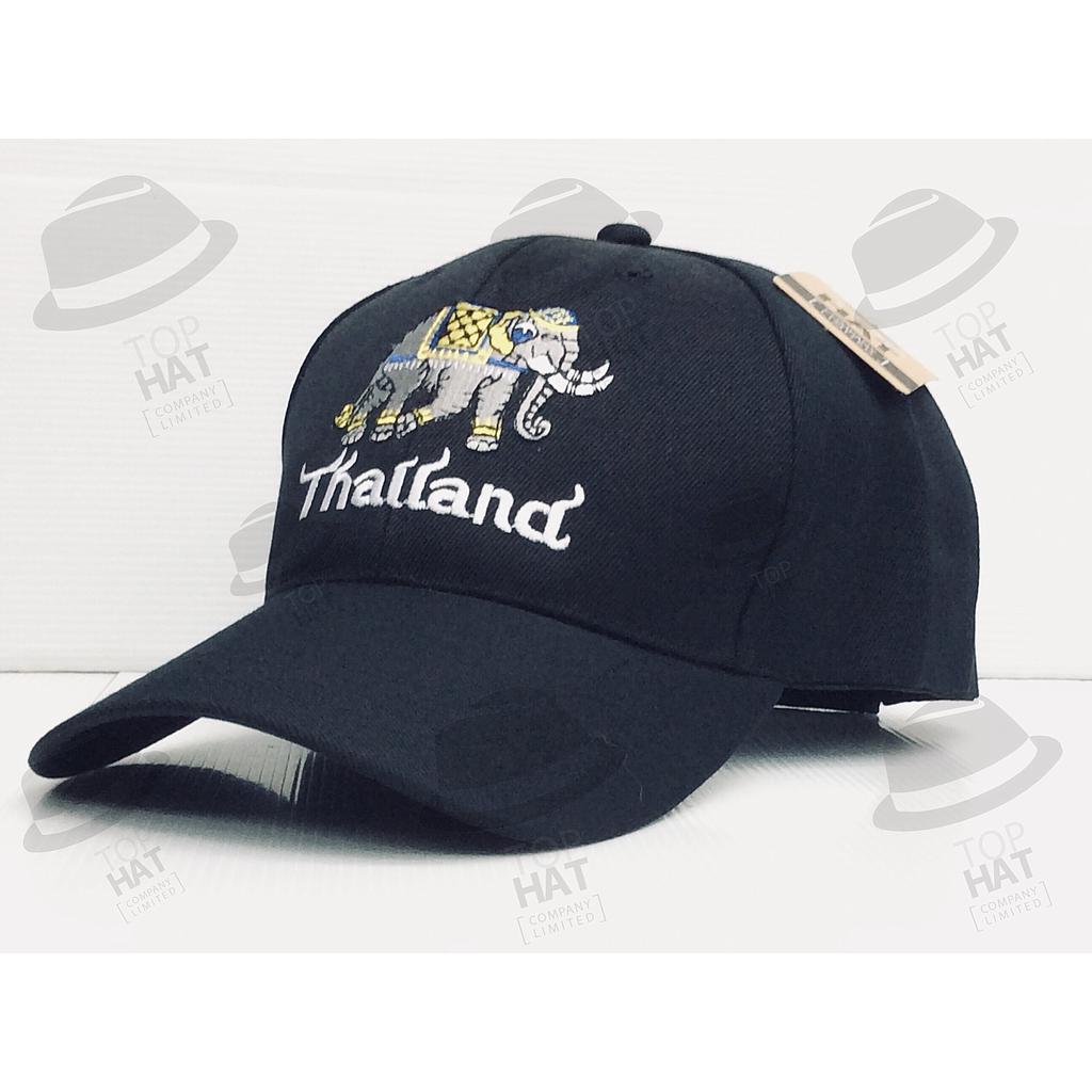 แก๊ปชาลีปัก ช้างThailand สีดำ